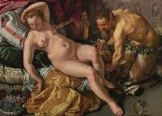 Hendrick Goltzius Jupiter und Antiope oil painting artist